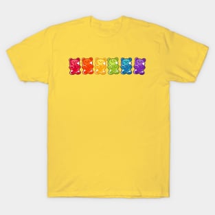 Rainbow Gummy Bears T-Shirt